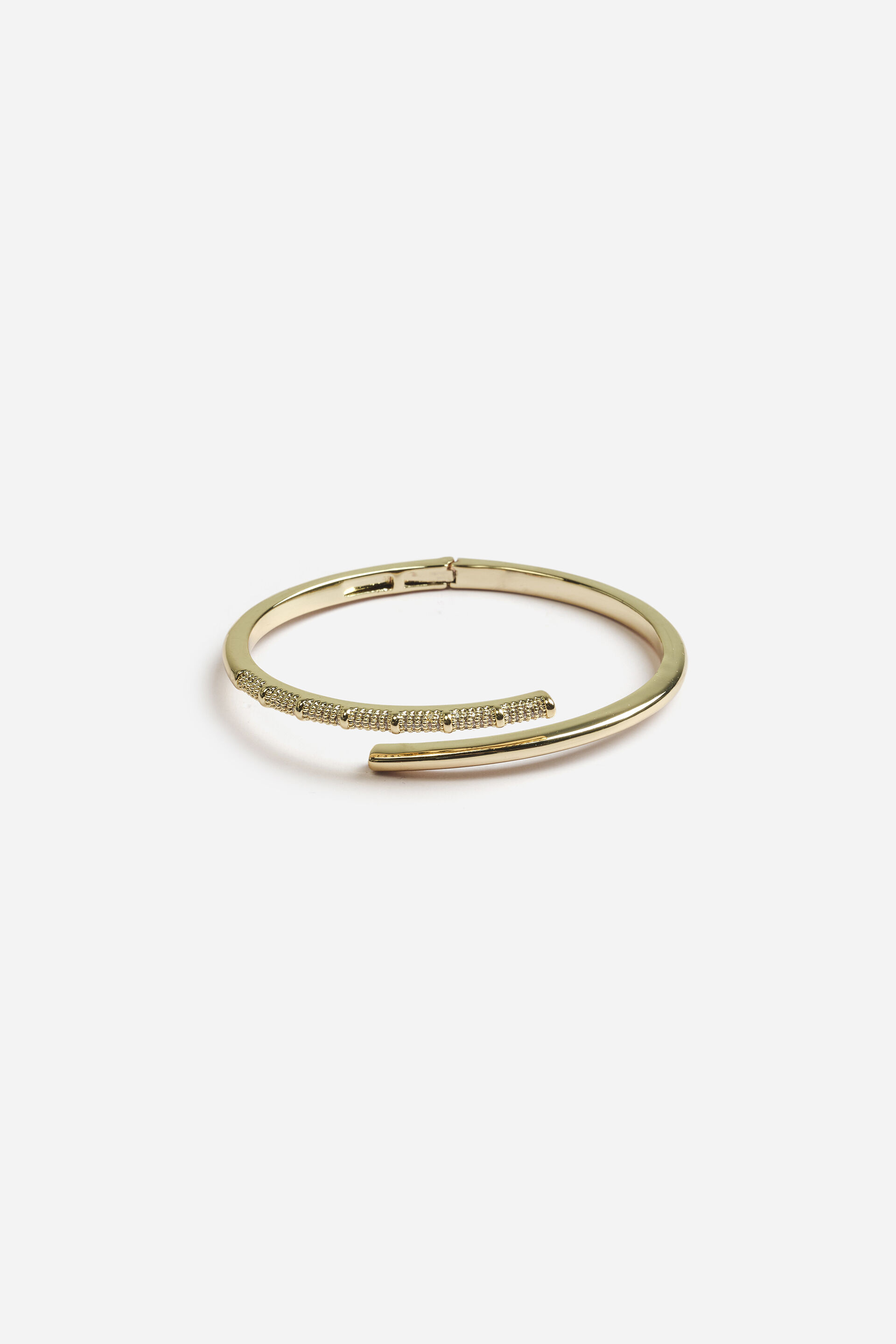 Dual Bar Golden Bracelet, , image 2